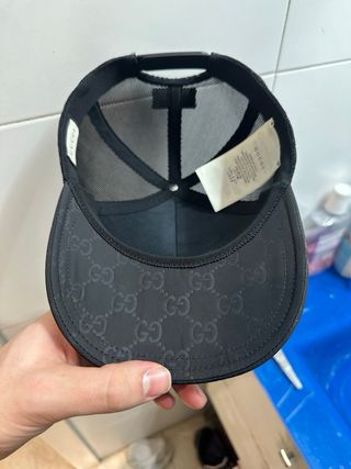 Gorra Gucci Negra
