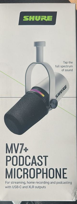 Micrófono Shure MV7+ Podcast USB/XLR