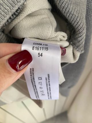 Capobianco Giacca Uomo Tg 54 Grigio Bianco