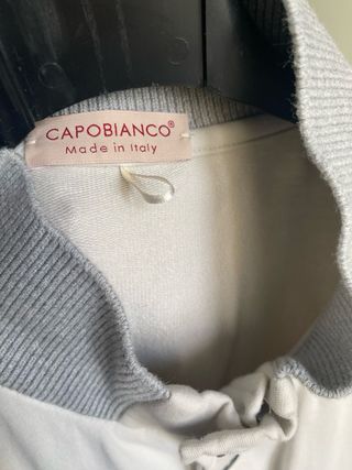Capobianco Giacca Uomo Tg 54 Grigio Bianco