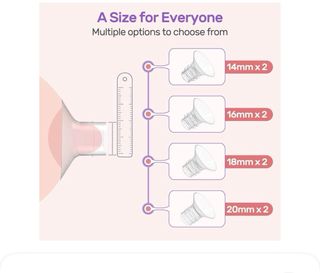 Kit Nuliie 8 piezas para saca leche eléctrico
