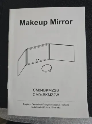 Espejo Cosmético EMKE A80 Negro