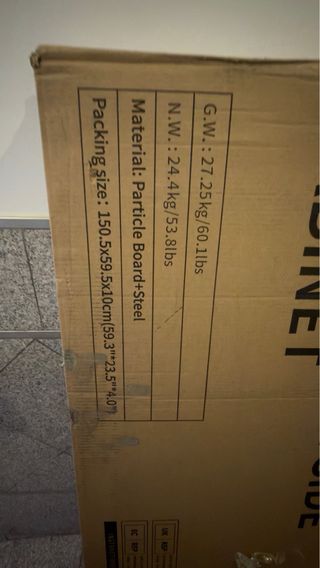 Escritorio Gamer Blanco y Azul