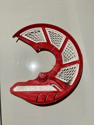 Protector Disco Delantero Acerbis Rojo