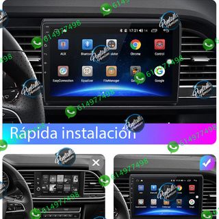 Radio pantalla CARPLAY GPS USB para Seat Leon MK3