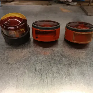 Pilotos marca  Yorka redondos antiguos (4 unidades