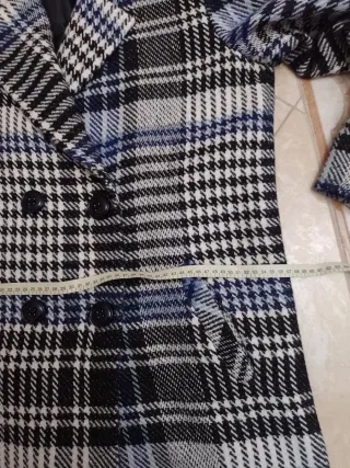 Cappotto doppiopetto donna fantasia