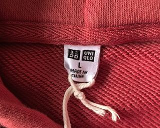 Sudadera con capucha chico talla L Uniqlo (NUEVA)