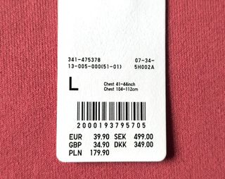 Sudadera con capucha chico talla L Uniqlo (NUEVA)