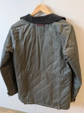 Parka Pepe Jeans verde encerado talla S