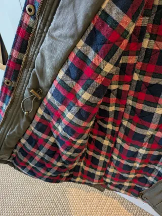 Parka Pepe Jeans verde encerado talla S