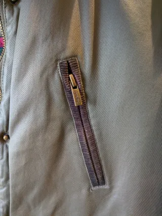 Parka Pepe Jeans verde encerado talla S