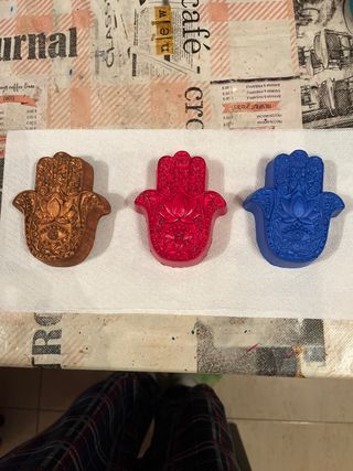 Manos de Fátima Escayola (3uds)