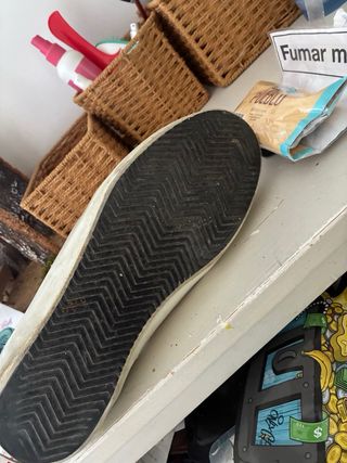 Golden Goose Mid Star Beige/Gris Talla 43.1/3