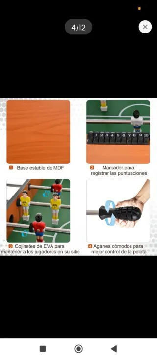 Fútbolín Profesional Madera