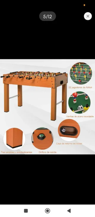 Fútbolín Profesional Madera