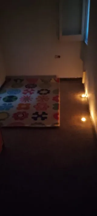 Alfombra infantil con flores