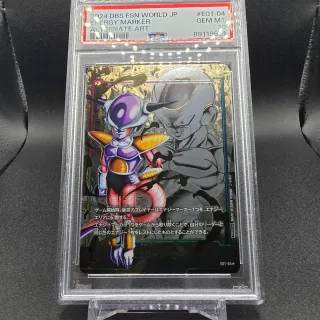 PSA 10 FRIEZA ENERGY MARKER E01-04 FUSION WORLD JP