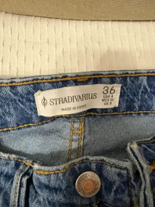 Pantalón vaquero mujer azul