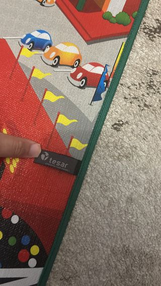 Alfombra infantil circuito de coches