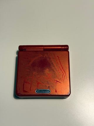 Game Boy Advance SP Groudon Edición Especial