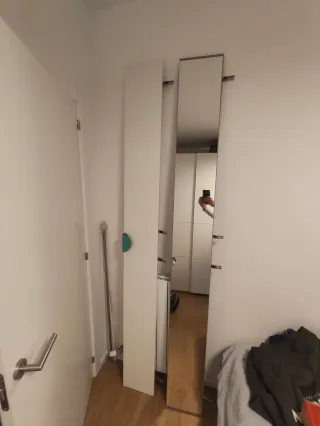 Puertas armario Ikea Forsand y Vikedal espejo