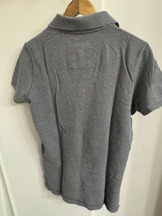 Polo Abercrombie & Fitch Gris Talla S