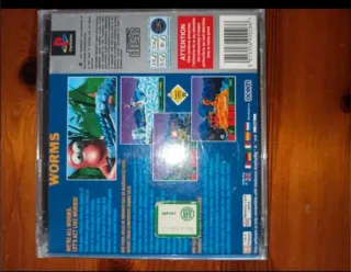 Worms PS1 Platinum