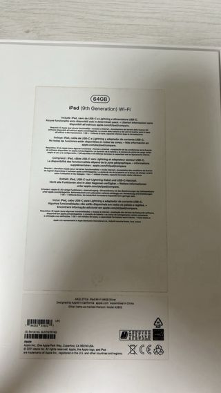 Apple iPad 9ª Gen 10.2 2021 Blanco