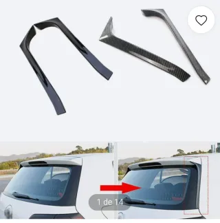 Alerones Ventana Trasera Golf 6 (Par)