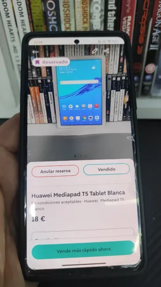 Huawei Mediapad T5 Tablet Blanca