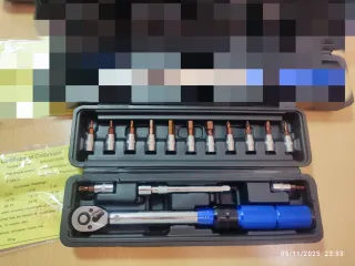 Llave Dinamométrica 1/4 2-24Nm Bicicleta moto