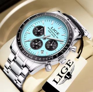 Lige Speedmaster Reloj hombre cuarzo cronógrafo