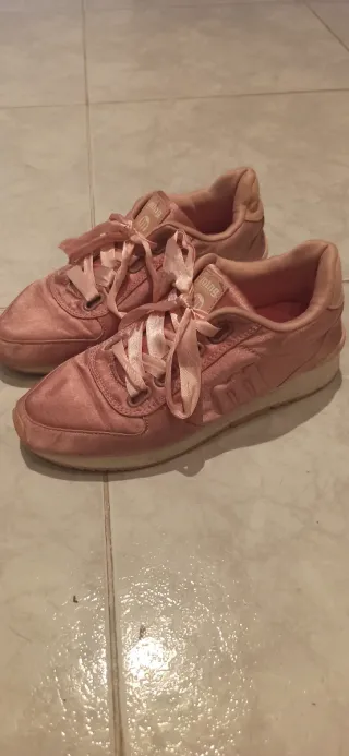 Bambas Mustang rosa talla 36