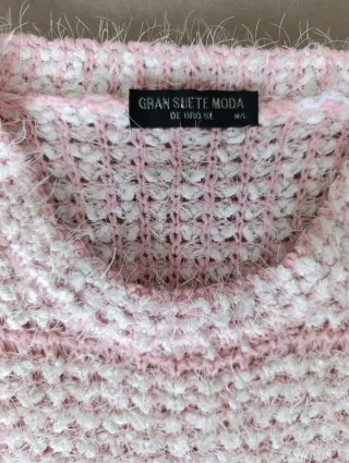 Jersey rosa/blanco Talla M-L sin estrenar