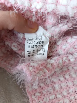 Jersey rosa/blanco Talla M-L sin estrenar