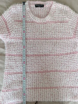 Jersey rosa/blanco Talla M-L sin estrenar