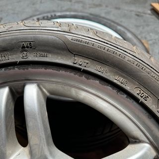 Llantas AMG Mercedes 17” con neumáticos