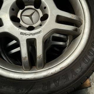 Llantas AMG Mercedes 17” con neumáticos