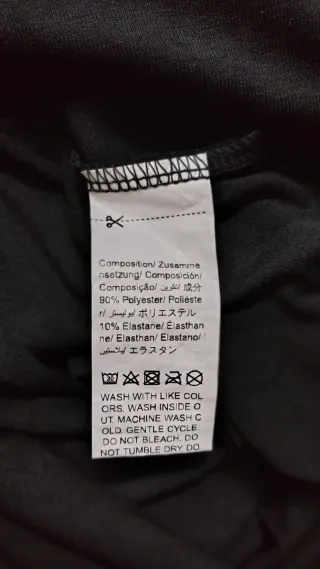 Vestido negro Dazy manga larga T-L