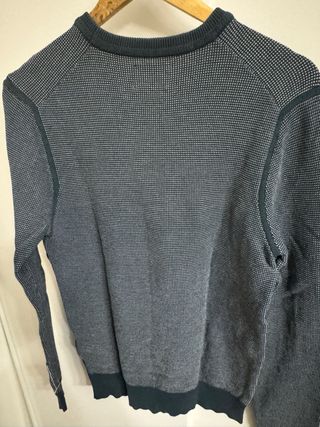 Jersey Ben Sherman Hombre Azul Gris