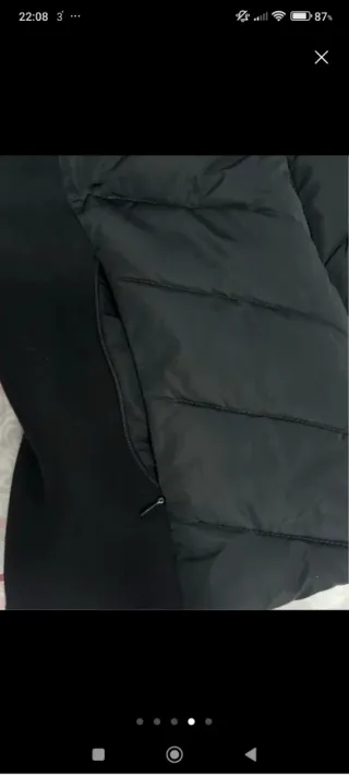 Cazadora Zara acolchada con capucha