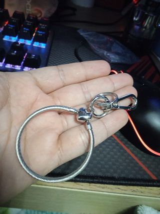 Llavero / Pulsera Gnoce  + Charm Plata 925