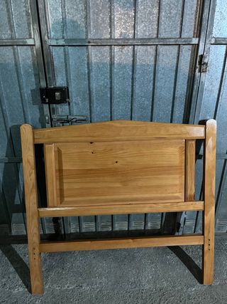 Cabecero de madera 1,05m