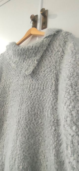 Jersey Punto Roma gris perla