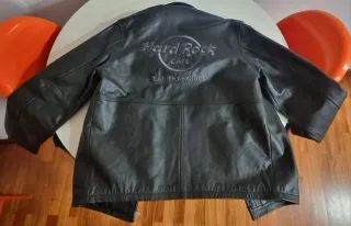 Chaqueta Cuero Hard Rock Cafe San Francisco