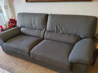 Urge vender!! Sofá de comedor gris
