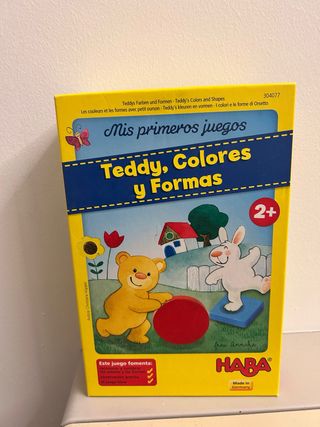 Juego HABA Teddy, Colores y Formas 2+