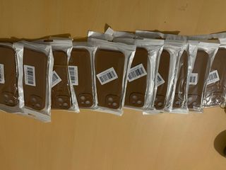 Funda para móvil iPhone 13 pro marrón(pack 10 )