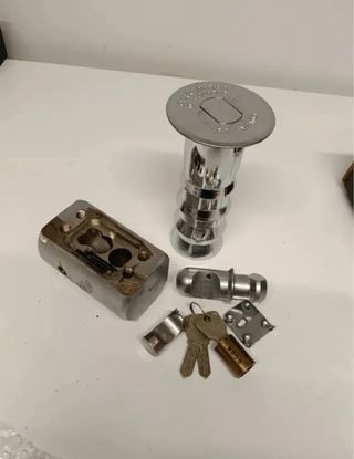 Cerradura Seguridad Puerta Enrollable